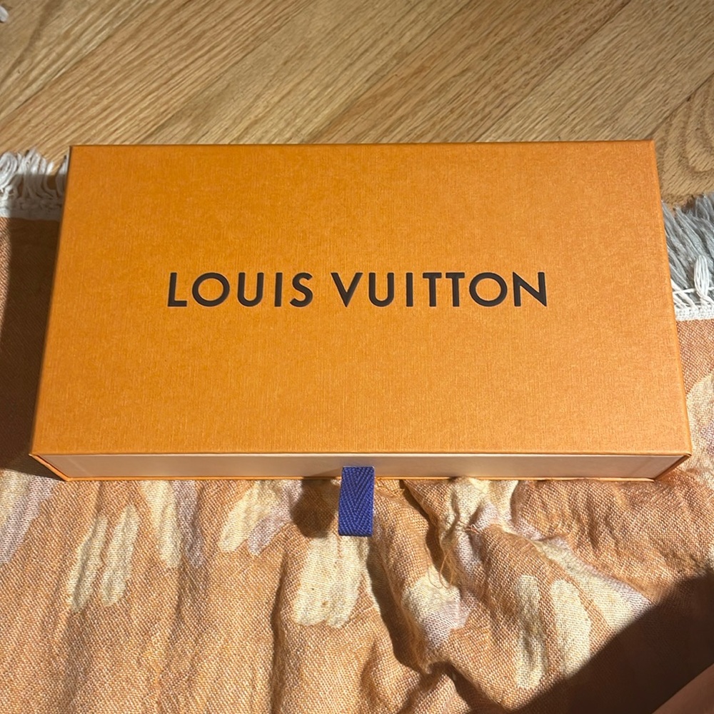 Louis Vuitton wallet box.